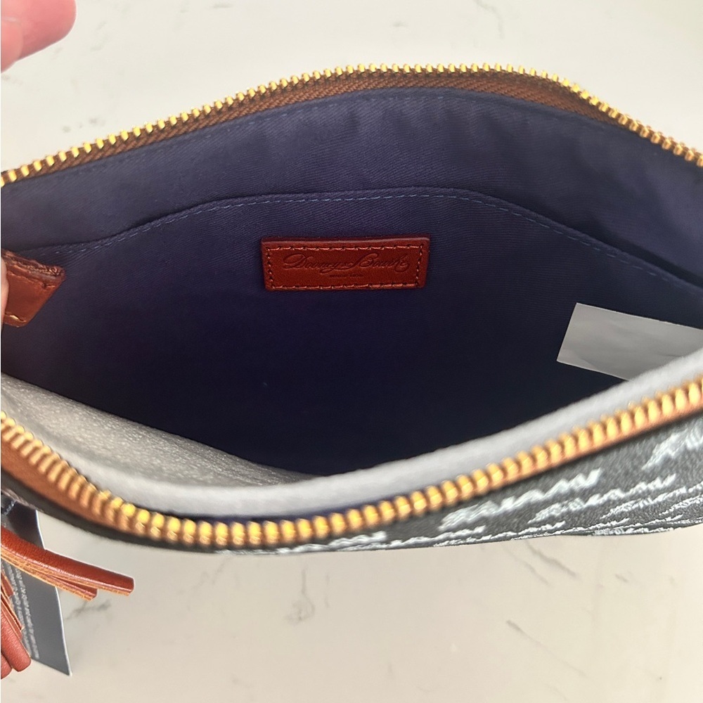 Dooney & Bourke MLB Miami Marlins Tassel Wristlet/Clutch- NWT - Picture 8 of 9